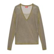 Diesel K-Mirto sweater Green, Dam