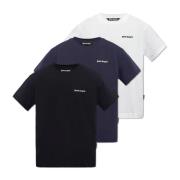 Palm Angels Märkt T-shirt tre-pack Black, Herr