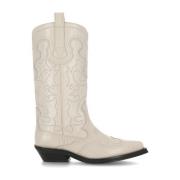 Ganni High Boots White, Dam