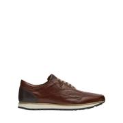 Lottusse Tokyo Sneaker Lace Up Sportiga Snören Brown, Herr