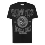 Philipp Plein Svarta T-shirts och Polos Black, Herr