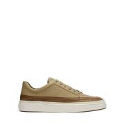 Lottusse Torino Sneaker Lace Up Sportiga Snören Beige, Herr