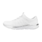 Skechers Bekväma Stiliga Sneakers för Kvinnor White, Dam