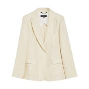 Max Mara Weekend Blazers Beige, Dam