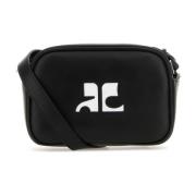 Courrèges Cross Body Bags Black, Dam