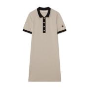 Busnel Short Dresses Beige, Dam