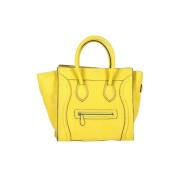 Celine Vintage Pre-owned Laeder celine-vskor Yellow, Dam