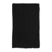 Faliero Sarti Winter Scarves Black, Dam