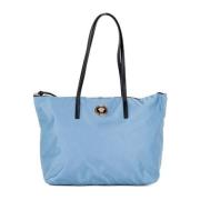 Versace Tote Bags Blue, Dam