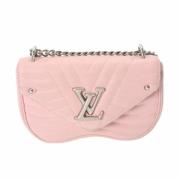 Louis Vuitton Vintage Pre-owned Laeder axelremsvskor Pink, Dam
