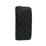 Louis Vuitton Vintage Pre-owned Belagd canvas plnbcker Black, Dam