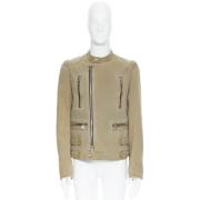 Balmain Pre-owned Pre-owned Bomull ytterklder Green, Dam