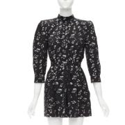 Yves Saint Laurent Vintage Pre-owned Silke klnningar Black, Dam