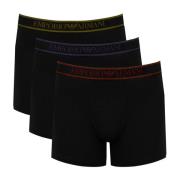 Emporio Armani Bottoms Black, Herr