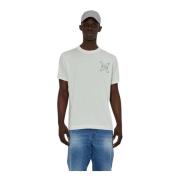 John Richmond T-Shirts White, Herr