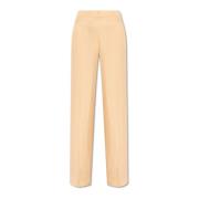 Jil Sander Breda byxor Beige, Dam