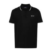 Paul & Shark Polo Shirts Black, Herr