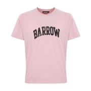 Barrow T-Shirts Pink, Herr