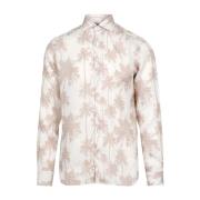 Barba Casual Shirts Beige, Herr