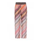 Gustav Wide Trousers Multicolor, Dam