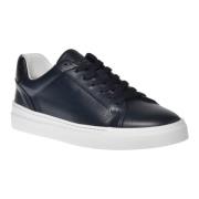 Baldinini Sneaker in blue calfskin Blue, Herr