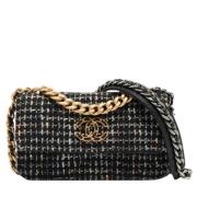 Chanel Vintage Pre-owned Tyg plnbcker Black, Dam