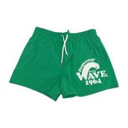 Dsquared2 Surfer Gang Rave Boxer Shorts Green, Herr