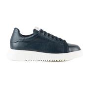Emporio Armani Sneakers Blue, Herr