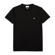 Lacoste T-Shirts Black, Herr