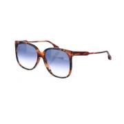 Victoria Beckham Glasses Brown, Dam