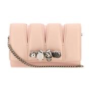 Alexander McQueen Cross Body Bags Pink, Dam