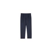 Noyoco Straight Trousers Blue, Herr