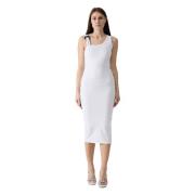 Versace Jeans Couture Dresses White, Dam