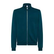 Sun68 Grön Full Zip Sweatshirt Hoodie Green, Dam