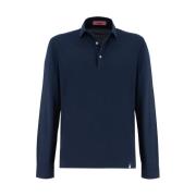 Drumohr Polo Shirts Blue, Herr