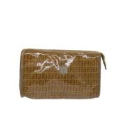 Fendi Vintage Pre-owned Canvas fendi-vskor Brown, Dam