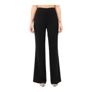 Twinset Trousers Black, Dam