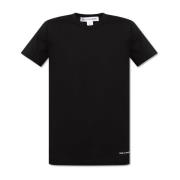 Comme des Garçons T-shirt med logotyp Black, Herr