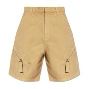 Jacquemus Brun cargo shorts Beige, Herr