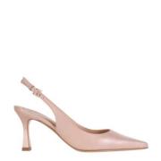 Roberto Festa Nude Läder Slingback Pink, Dam