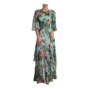 Dolce & Gabbana Maxi Dresses Multicolor, Dam