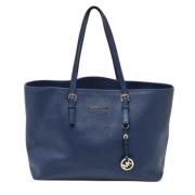 Michael Kors Pre-owned Pre-owned Laeder totevskor Blue, Dam