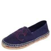 Carolina Herrera Pre-owned Pre-owned Canvas espadriller Blue, Dam