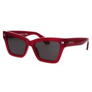 Off White Sunglasses Red, Unisex