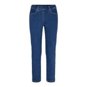 LauRie Slim-fit Jeans Blue, Dam