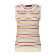 Max Mara Round-neck Knitwear Multicolor, Dam