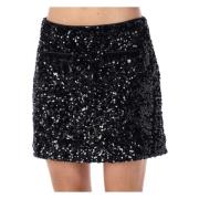 Self Portrait Skirts Black, Dam