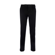 PT Torino Slim-fit Trousers Black, Dam