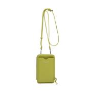 Gianni Chiarini Dollar Grain Plånbok med Mobilhållare Green, Dam