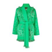 Alanui Cardigans Green, Dam